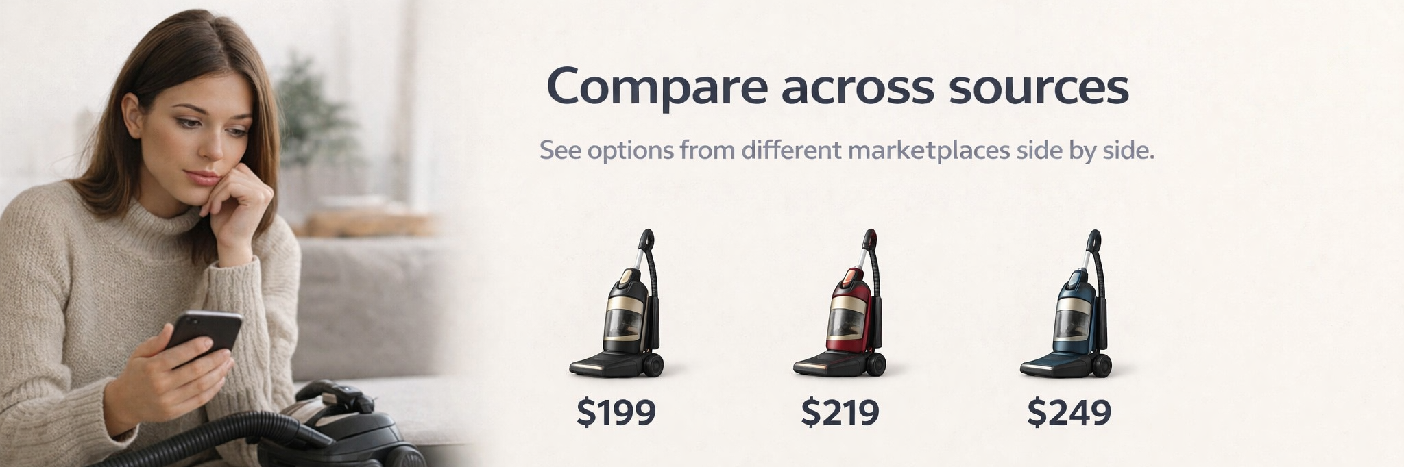 Filter to the right options